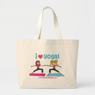 Amo la bolsa de asas de la yoga