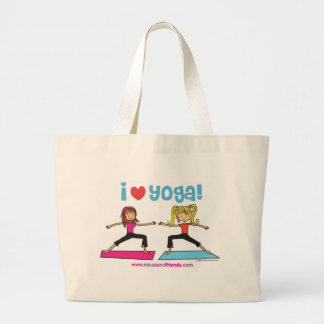 Amo la bolsa de asas de la yoga