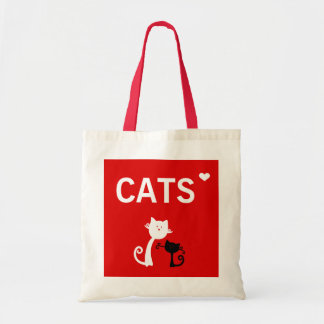 Amo la bolsa de asas de los gatos