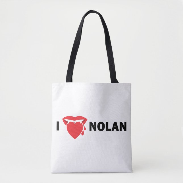Amo la bolsa de asas de Nolan (la luz) (Anverso)