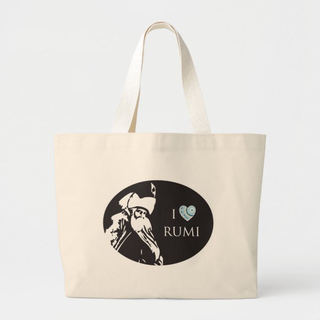 Amo la bolsa de asas de Rumi (Frente)