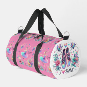 Amo la bolsa de mano pequeña de baile de ballet