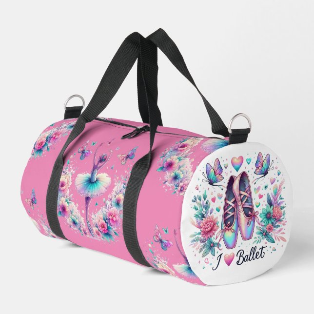 Amo la bolsa pequeña de ballet de baile de bailari (Esquina izquierda)