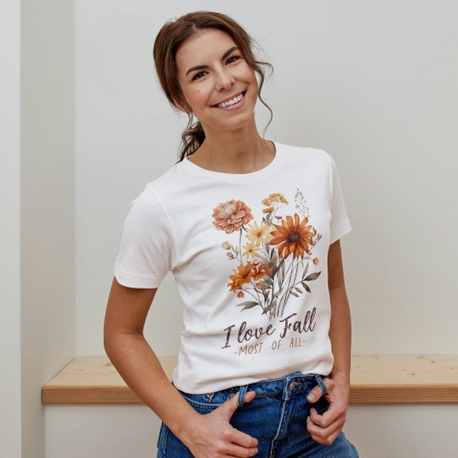 Amo La Caída Sobre Todo, Camisa De Vibes De Otoño, (Subido por el creador)