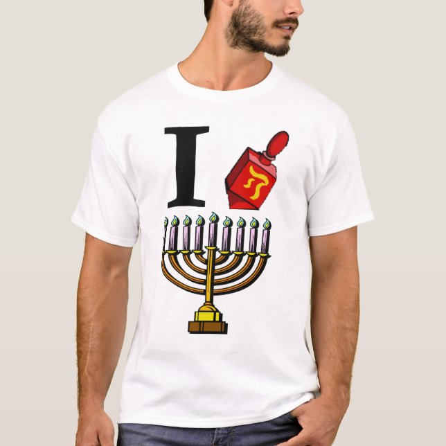 Amo La Camisa Chanukah (Anverso)