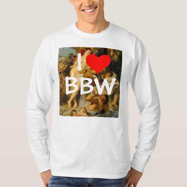 Amo la camisa de BBW (Anverso)