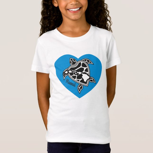 Amo la camisa de Hawaii - tortuga de las islas de (Anverso)