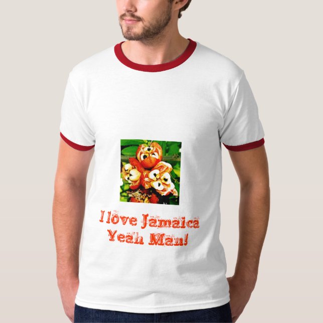 Amo la camisa de Jamaica (Anverso)