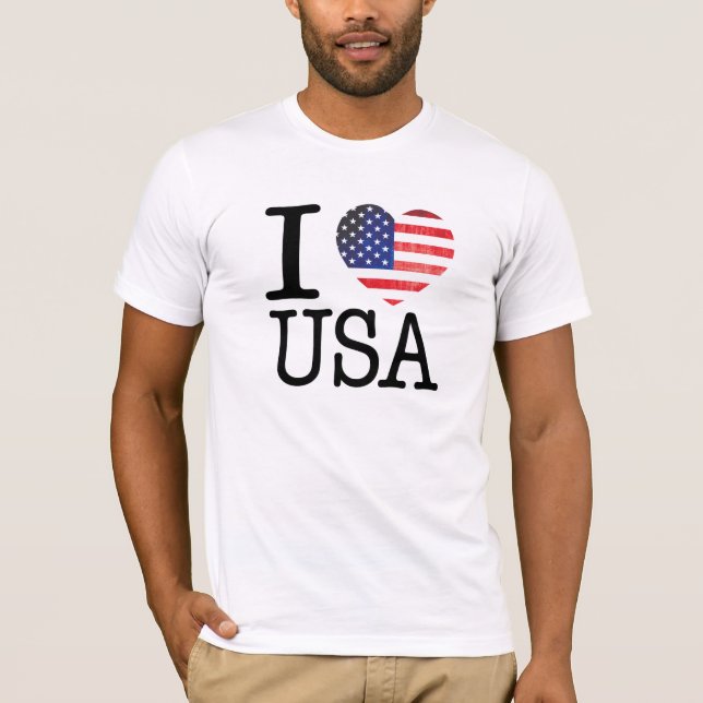 Amo la camisa de los E.E.U.U. (Anverso)