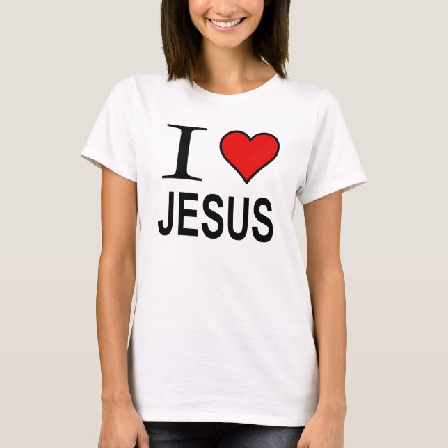 Amo la camisa de maternidad de Jesús (Anverso)