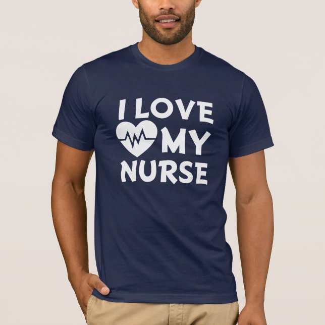 Amo la camisa de mis hombres divertidos de la (Anverso)