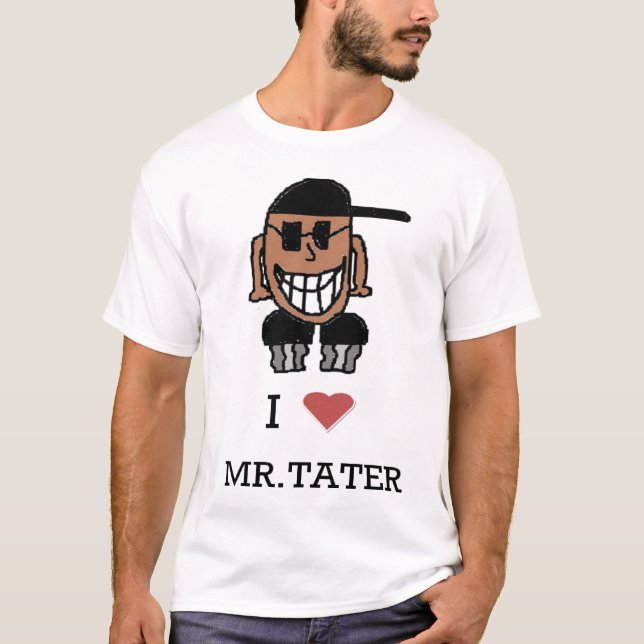 AMO LA CAMISA de MR.TATER (ninguna imagen trasera) (Anverso)