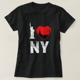 Amo la camisa de NY, camisa para mujer, New York
