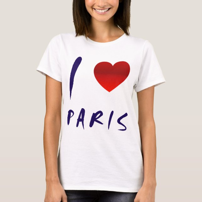 Amo la camisa de París (Anverso)