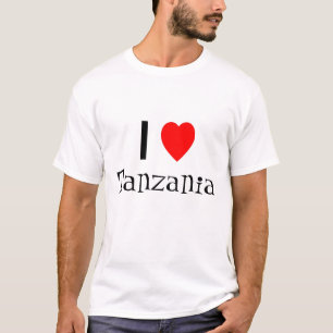 Amo la camisa de Tanzania