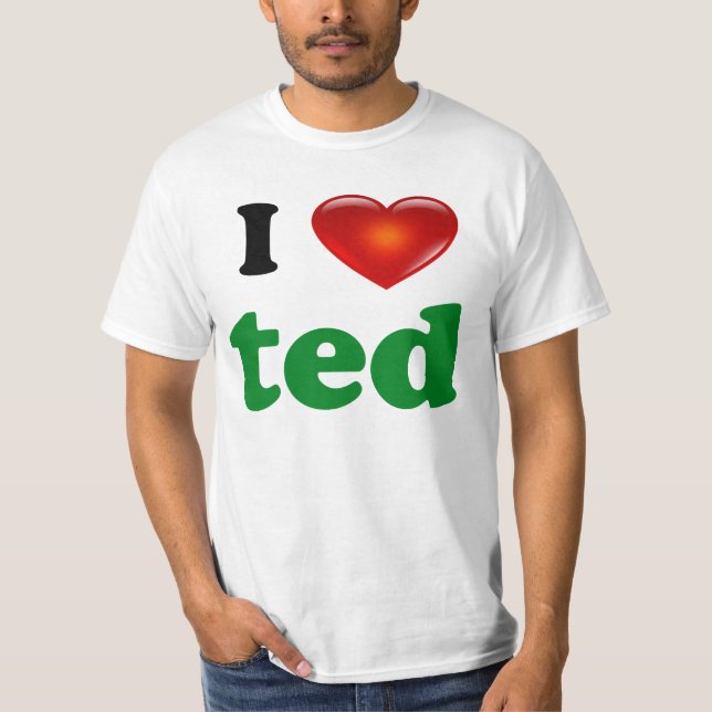 Amo la camisa de Ted (Anverso)