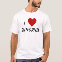 Amo la camisa de una mujer de California