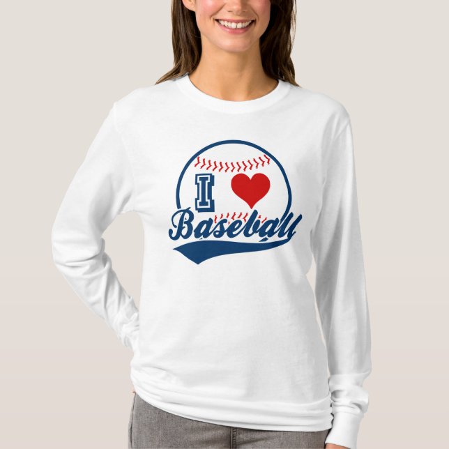 Amo la camisa del béisbol (Anverso)
