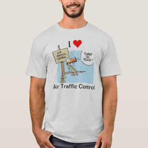 Amo la camisa del dibujo animado del controlador