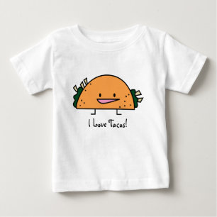 Amo la camisa del niño del Tacos