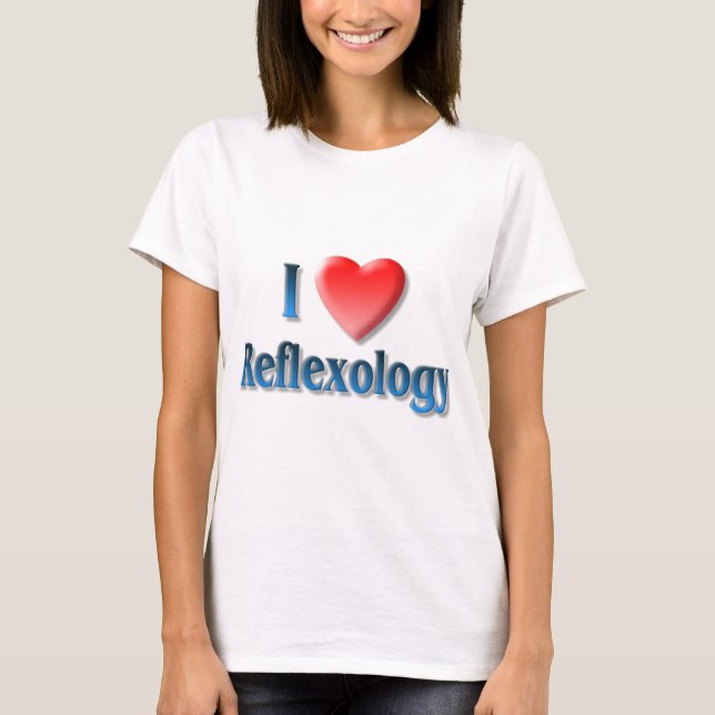 Amo la camisa del Reflexology (Anverso)