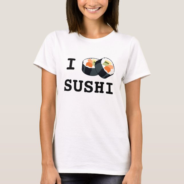 Amo la camisa del sushi (Anverso)