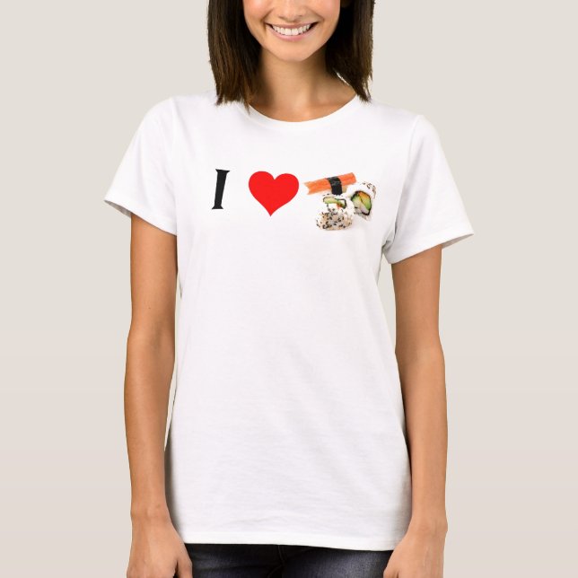 Amo la camisa del sushi (Anverso)