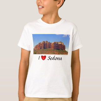 Amo la camisa ligera del niño de Sedona