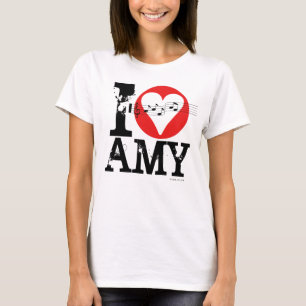 Amo la camiseta 1 del Amy
