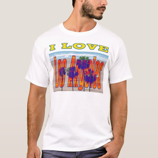 AMO la camiseta 2 de Los Ángeles (Anverso)