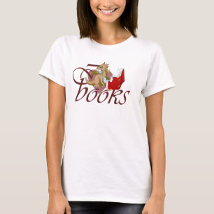 Amo la camiseta 5 del dragón de los libros
