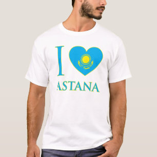 Amo la camiseta básica de Astaná