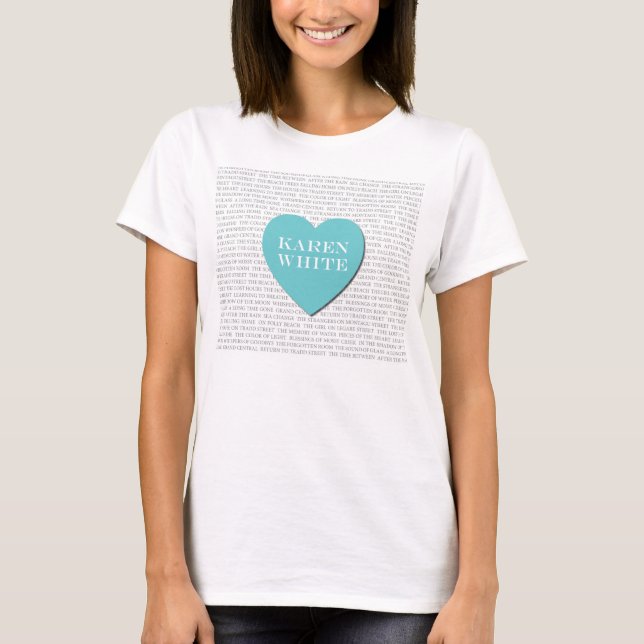 Amo la camiseta blanca de Karen (Anverso)