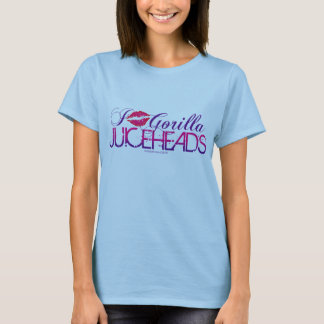 AMO la camiseta cabida beso caliente del GORILA