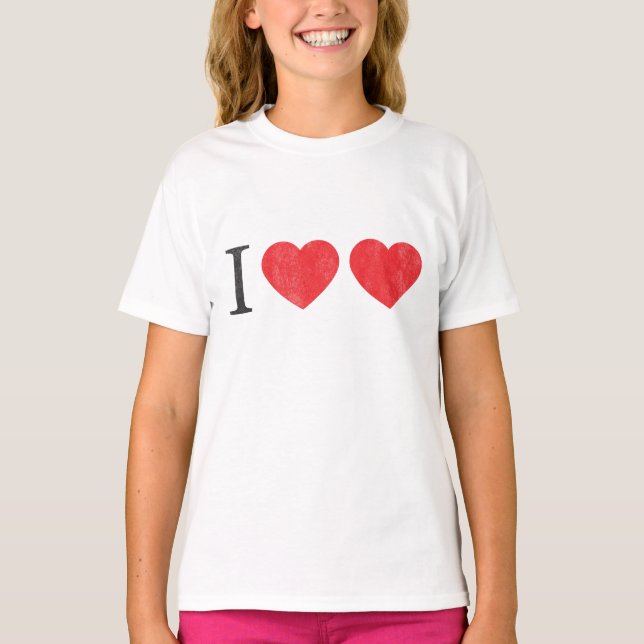 Amo la camiseta de amor (Anverso)