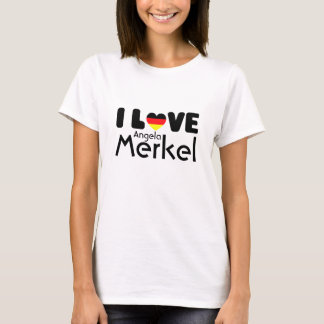 Amo la camiseta de Angela Merkel el |