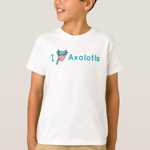 Amo la camiseta de Axolotl Tee