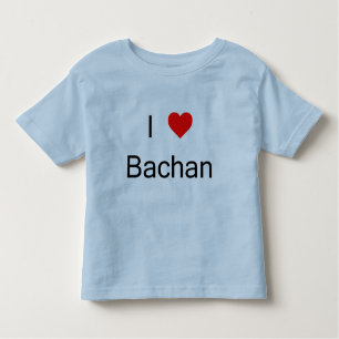 Amo la camiseta de Bachan