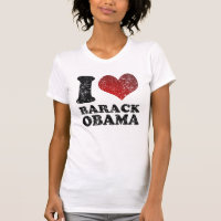 Amo la camiseta de Barack Obama