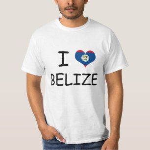 Amo la camiseta de Belice