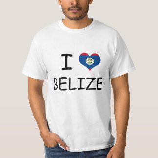 Amo la camiseta de Belice