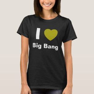 Amo la camiseta de Big Bang (el negro)