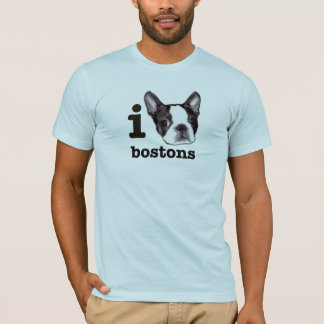 Amo la camiseta de Bostons