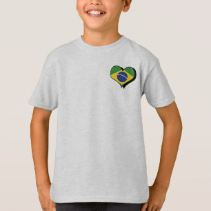 Amo la camiseta de Brasil
