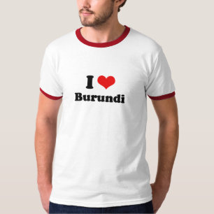 Amo la camiseta de Burundi