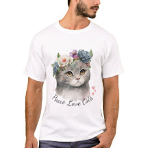 Amo la camiseta de Cat T