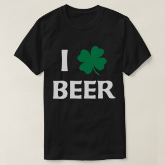 Amo la camiseta de cerveza