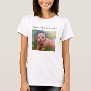 Amo la camiseta de Goldendoodles