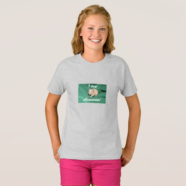 Amo la camiseta de Hammies (Anverso completo)