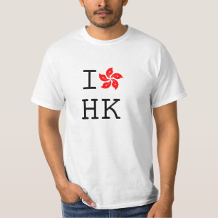 Amo la camiseta de Hong Kong